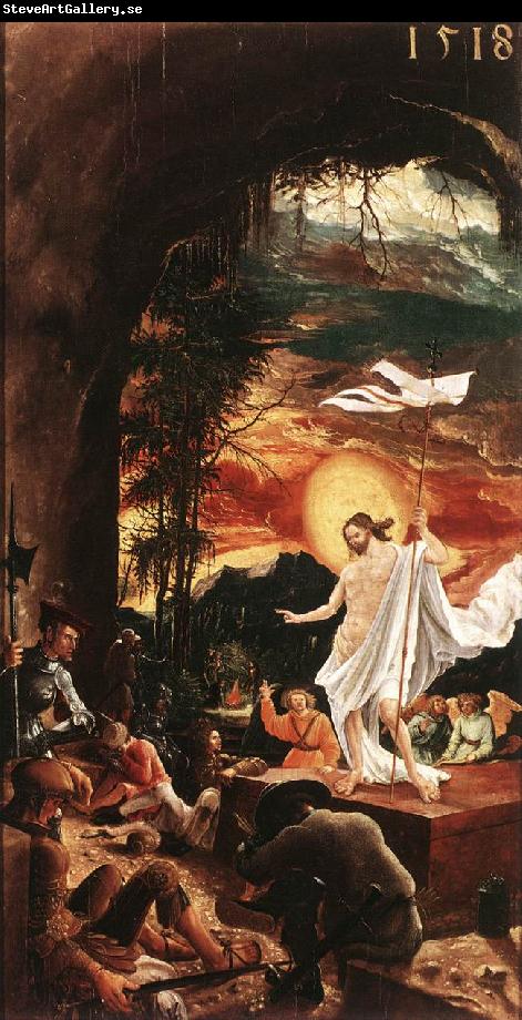 ALTDORFER, Albrecht The Resurrection of Christ  jjkk